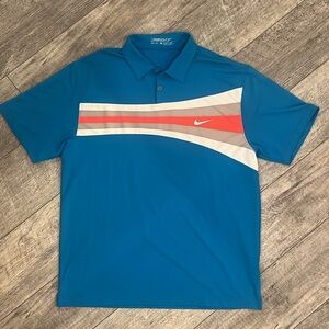 Nike Dri-Fit Golf Polo- Size Large